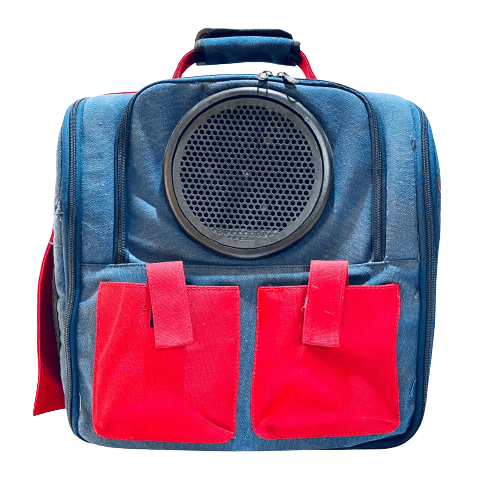 Bolso y mochila de transporte con cúpula