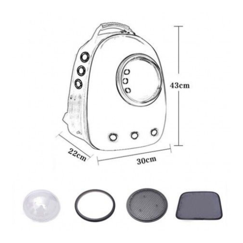 Mochila astronauta con diseño