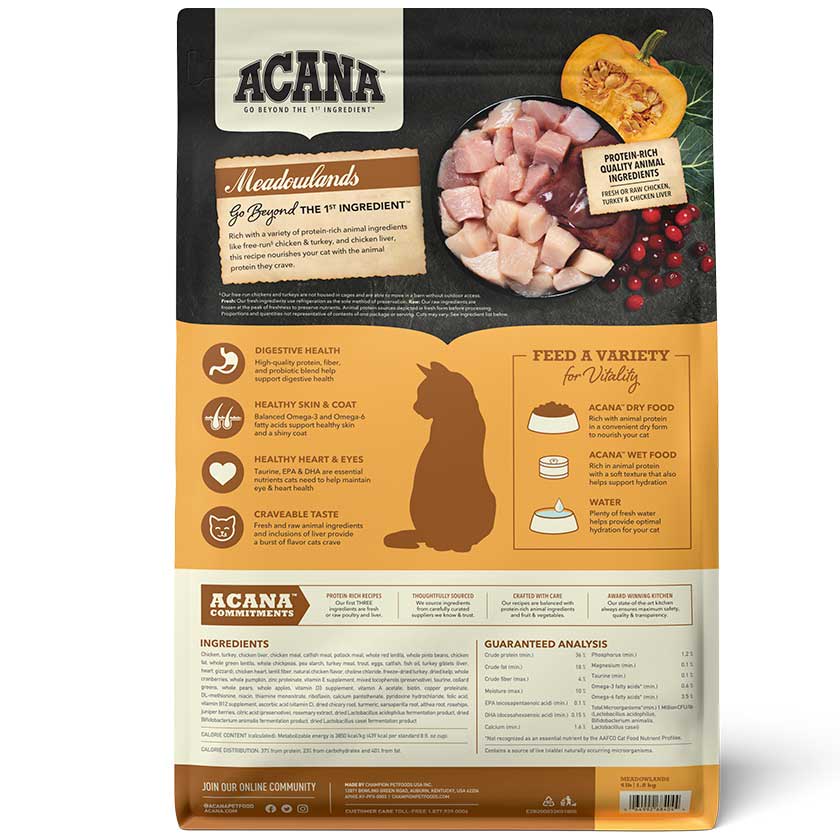 Acana Meadowland Cat