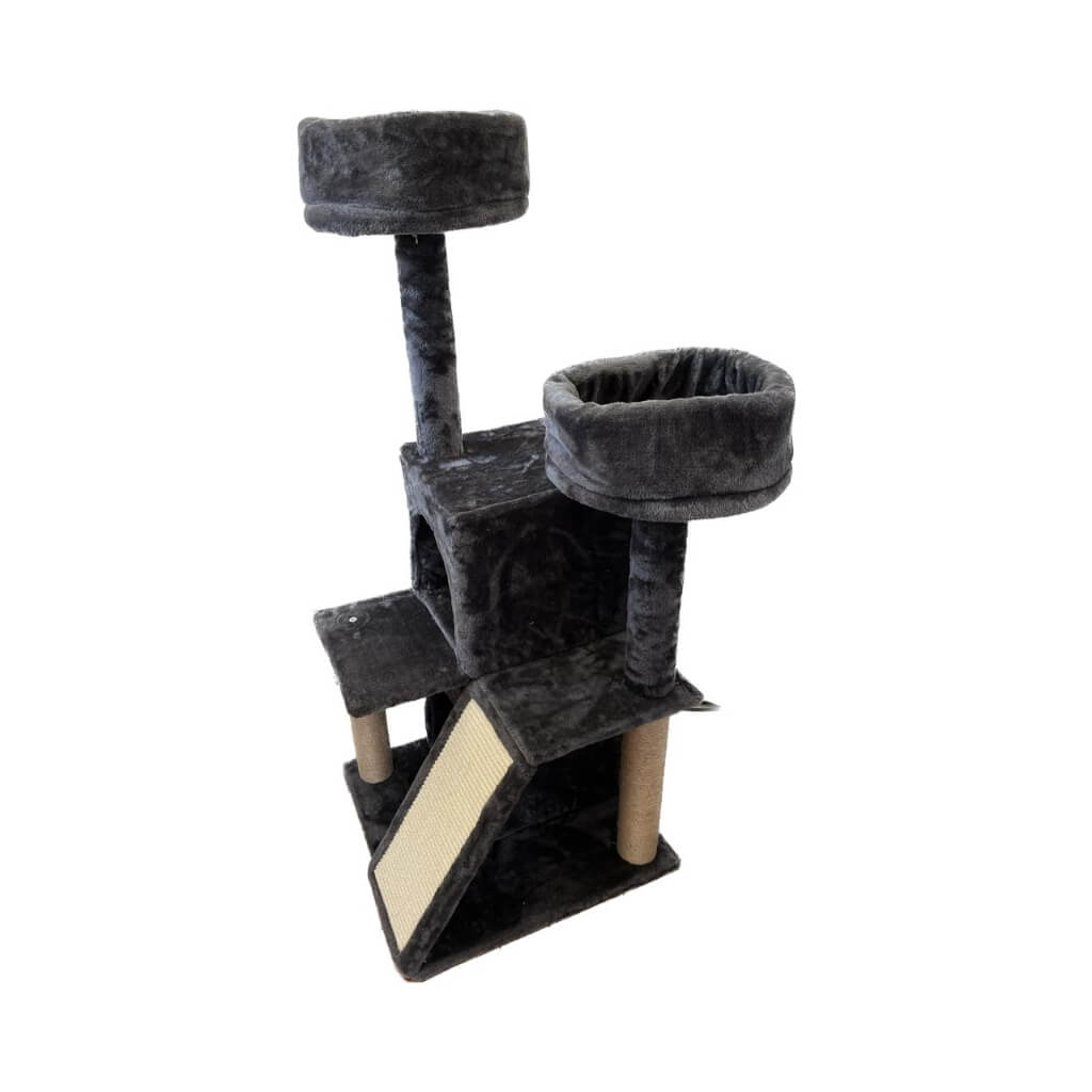 Árbol rascador con plataformas