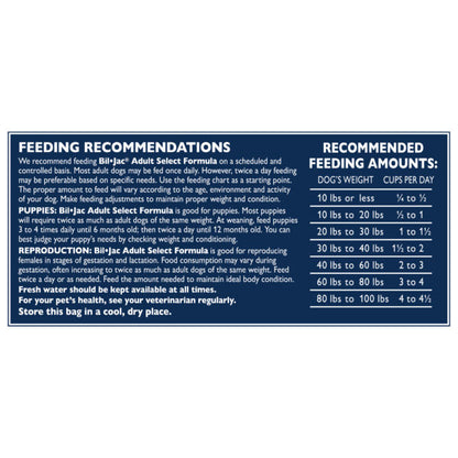 Bil Jac Adult Select Formula