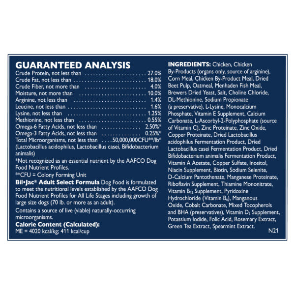 Bil Jac Adult Select Formula