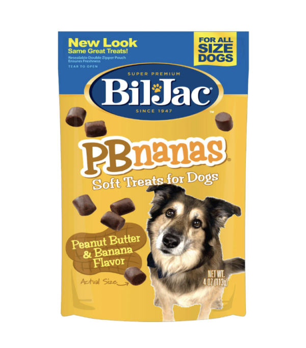 Bil Jac PBnanas Dog Treats