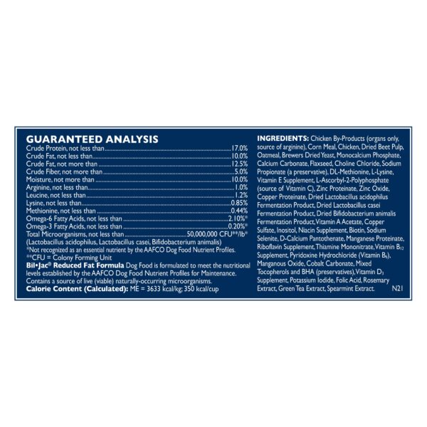 Bil Jac Reduced Fat Formula