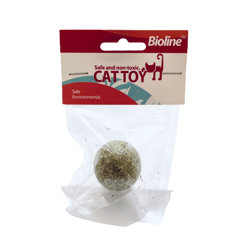Bola prensada de catnip Bioline