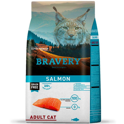 Bravery Salmon Adult Cat