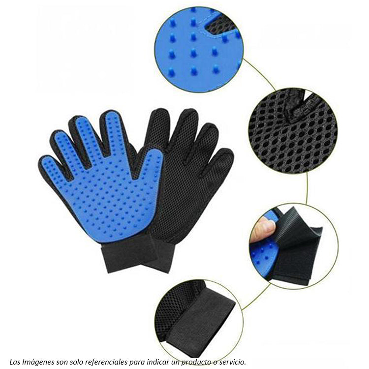 Guante especial para sacar pelos muertos