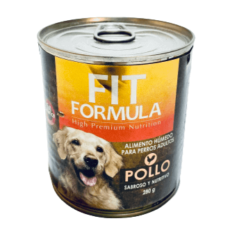 Lata para adultos sabor pollo Fit Fórmula