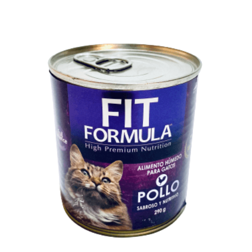 Lata para gatos sabor pollo Fit Fórmula