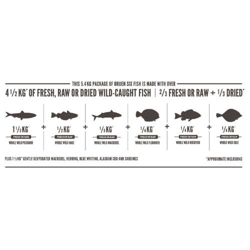 Orijen Six Fish Cat